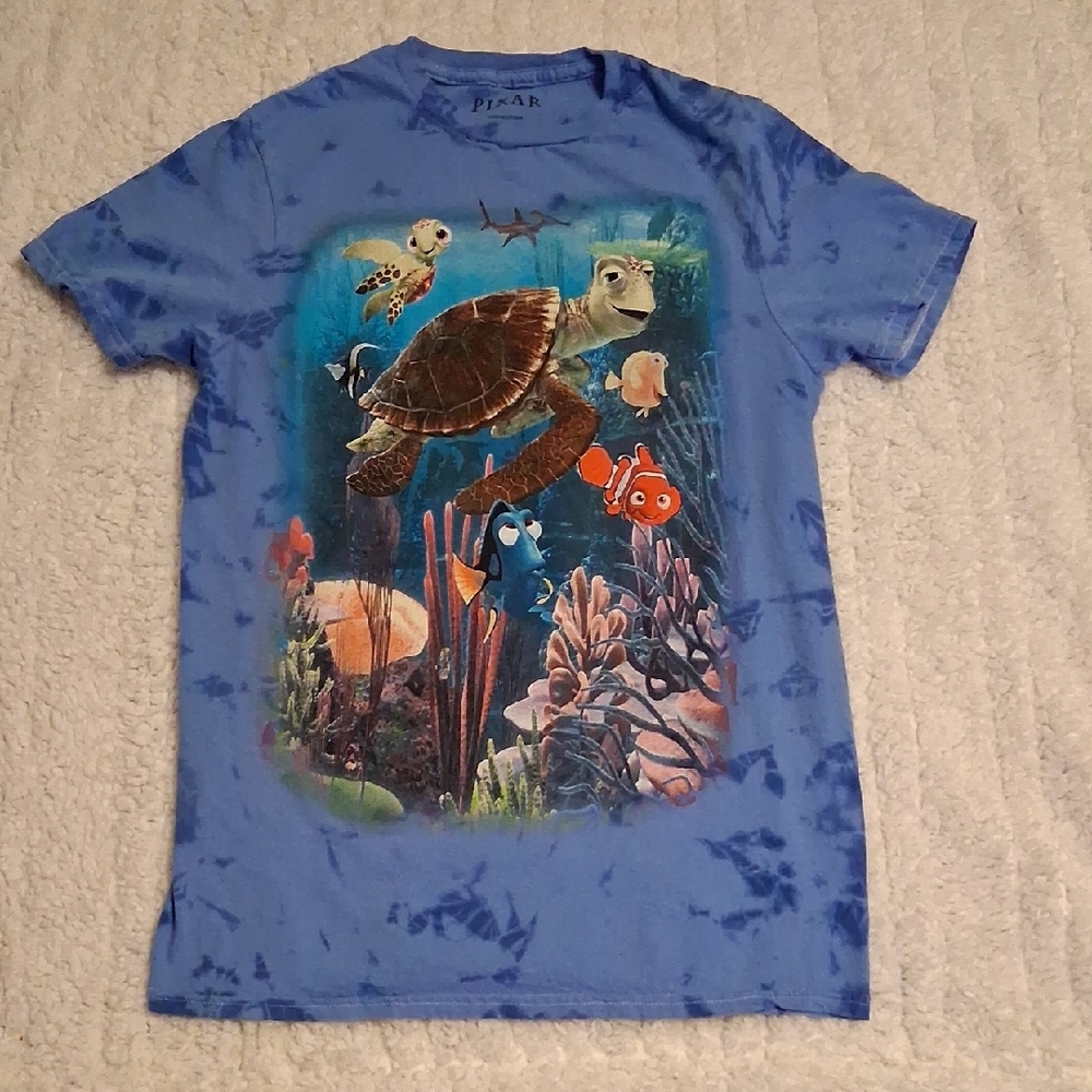 Disney Blue Finding Nemo Short Sleeve Tee